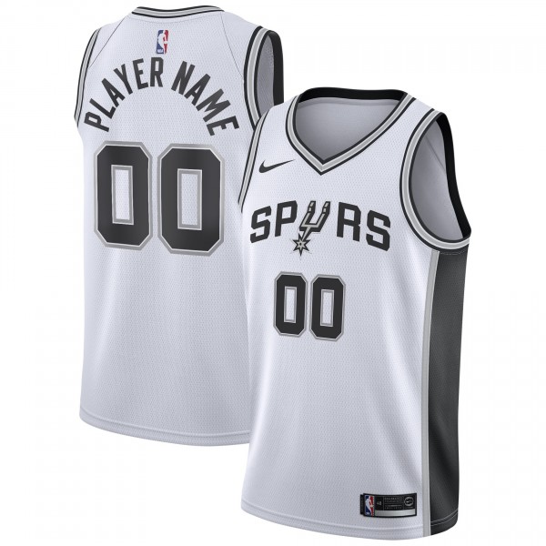San Antonio Spurs Trikot Benutzerdefinierte 2020-2021 Nike Association Edition Swingman - Herren